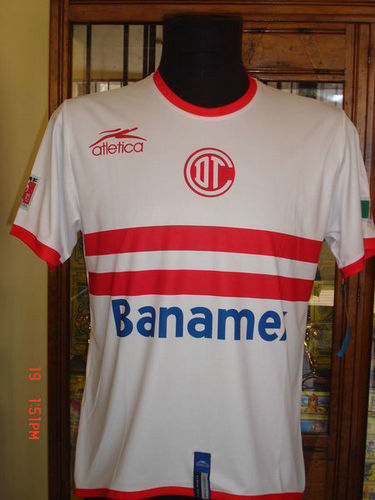 maillot de deportivo toluca exterieur 2006 rétro