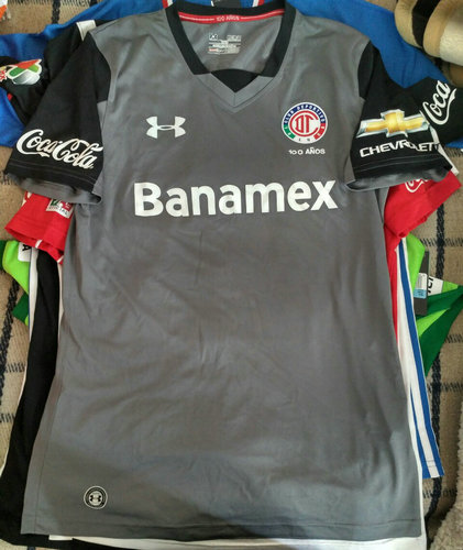 maillot de deportivo toluca third 2016-2017 rétro