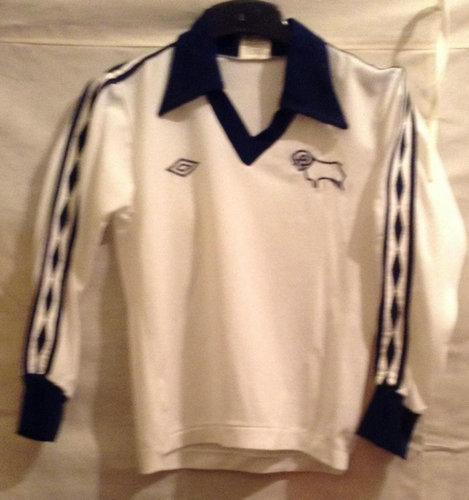 maillot de derby county fc domicile 1976-1978 rétro