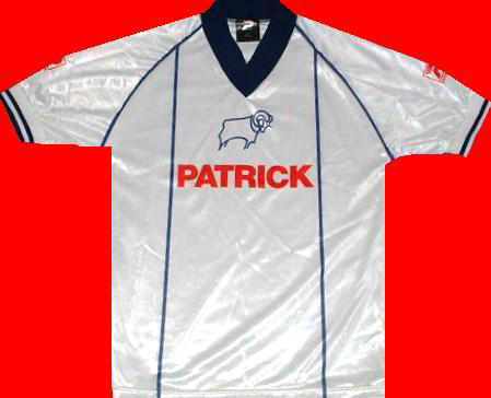 maillot de derby county fc domicile 1981-1984 rétro
