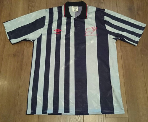 maillot de derby county fc exterieur 1989-1991 rétro
