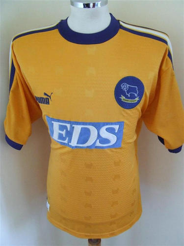 maillot de derby county fc exterieur 1998-1999 rétro