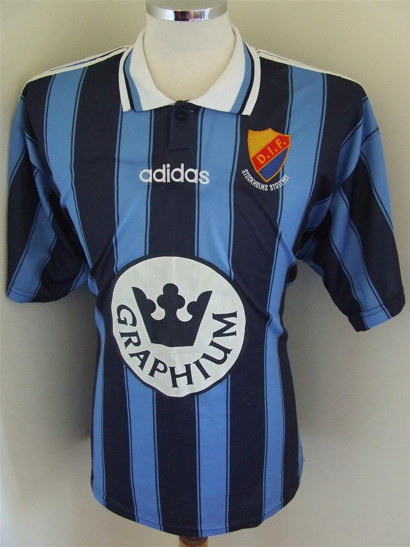 maillot de djurgårdens if domicile 1996 rétro