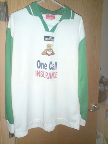 maillot de doncaster rovers fc exterieur 2001 rétro