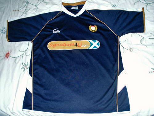 maillot de dundee fc domicile 2007-2008 rétro