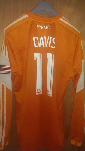 maillot de dynamo de houston domicile 2013-2015 rétro