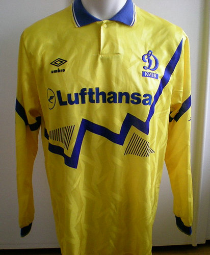 maillot de dynamo kiev exterieur 1991-1992 pas cher