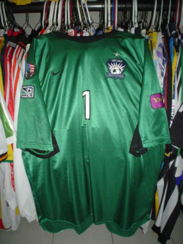 maillot de earthquakes de san josé gardien 2002-2003 pas cher