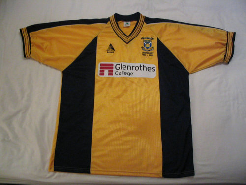 maillot de east fife domicile 2004-2005 rétro