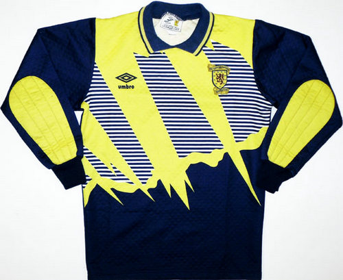 maillot de écosse gardien 1992-1993 rétro