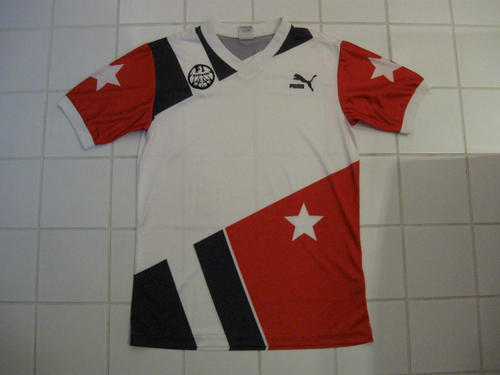 maillot de eintracht francfort domicile 1992 rétro