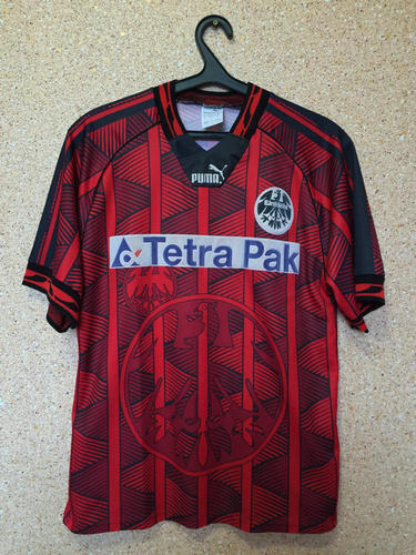 maillot de eintracht francfort domicile 1995-1996 rétro