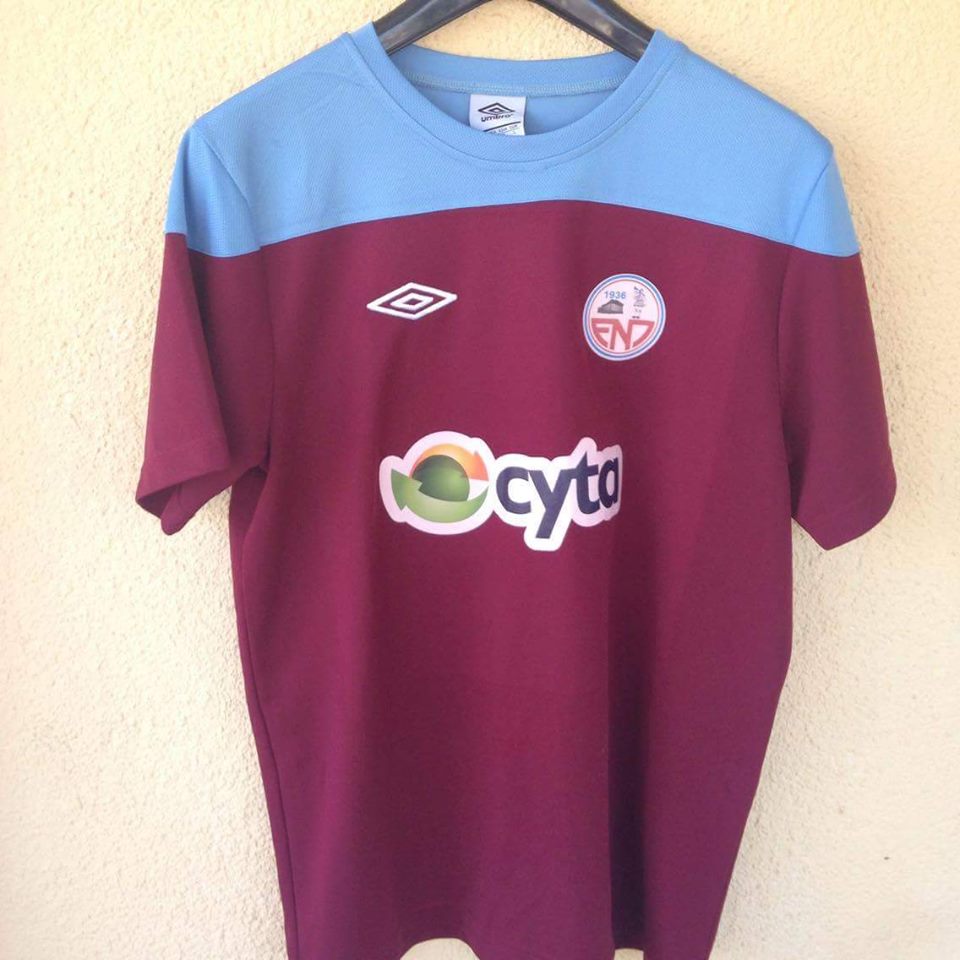 maillot de en paralímni domicile 2013-2014 rétro