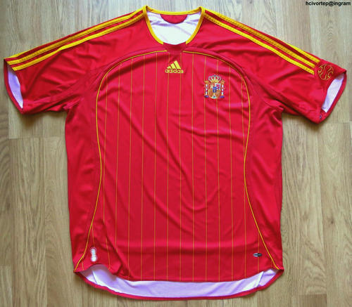 maillot de espagne domicile 2005-2007 pas cher