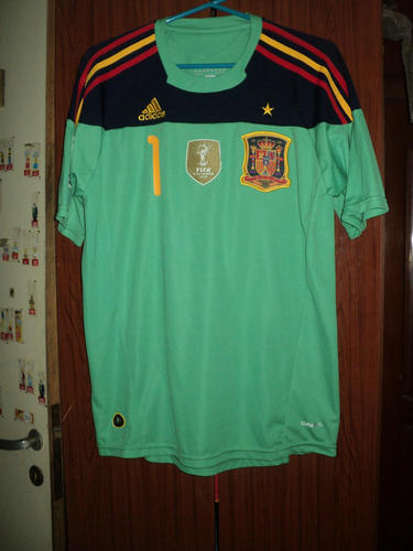 maillot de espagne gardien 2010-2011 pas cher