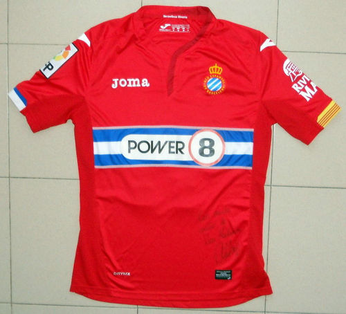 maillot de espanyol barcelone exterieur 2015-2016 rétro