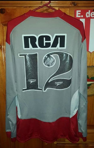 maillot de estudiantes de la plata gardien 2008-2009 rétro
