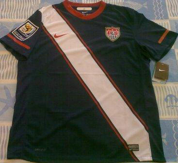 maillot de états-unis exterieur 2010-2012 rétro