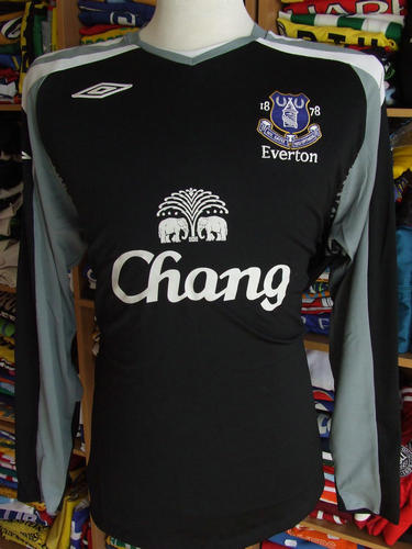 maillot de everton fc gardien 2007-2008 pas cher