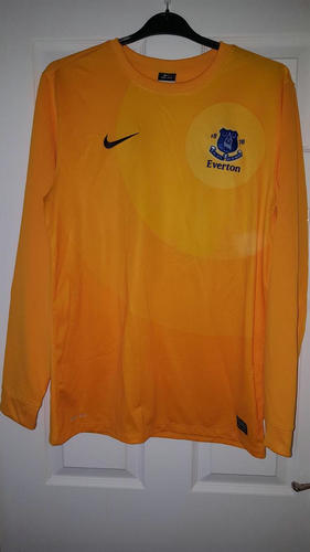 maillot de everton fc gardien 2012-2013 rétro