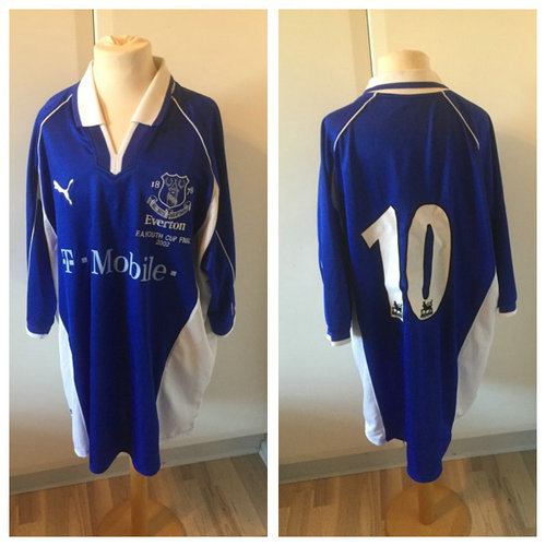 maillot de everton fc particulier 2002 pas cher