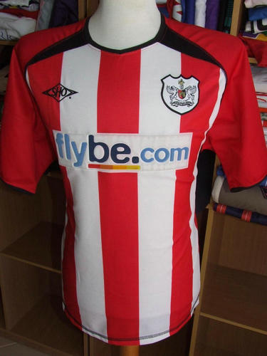 maillot de exeter city domicile 2005-2006 rétro