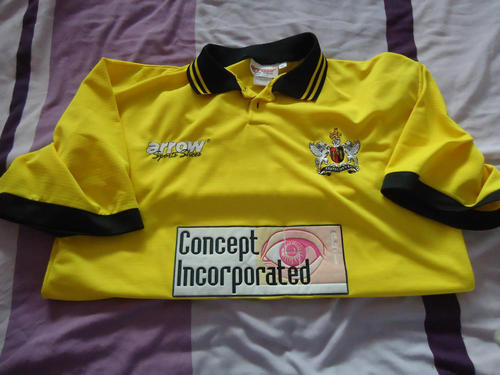 maillot de exeter city exterieur 1997-1998 rétro