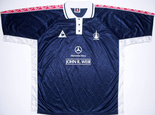 maillot de falkirk fc domicile 1998-1999 rétro