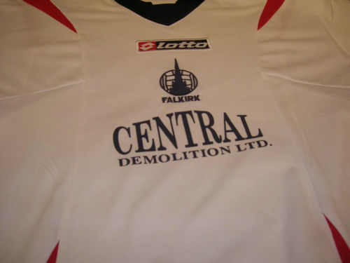 maillot de falkirk fc exterieur 2007-2008 rétro