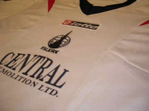maillot de falkirk fc exterieur 2007-2008 rétro maillot de falkirk fc exterieur 2007-2008 rétro
