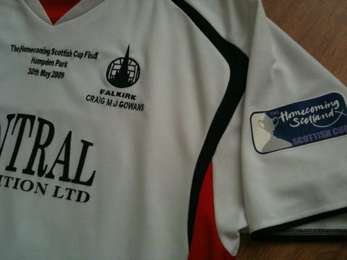 maillot de falkirk fc réplique 2009 rétro