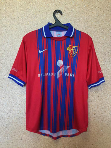 maillot de fc bale domicile 1999-2000 rétro