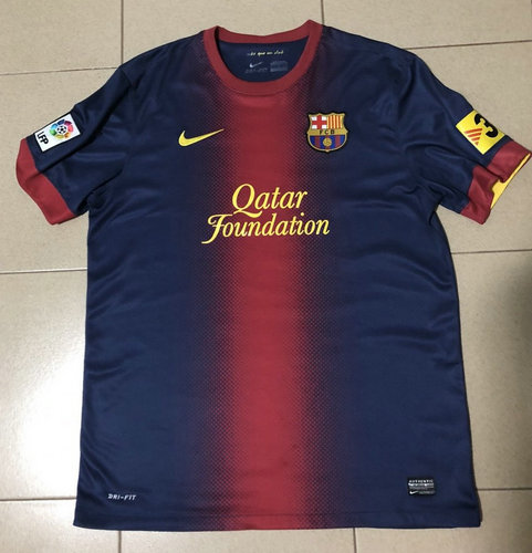 maillot de fc barcelone domicile 2012-2013 pas cher