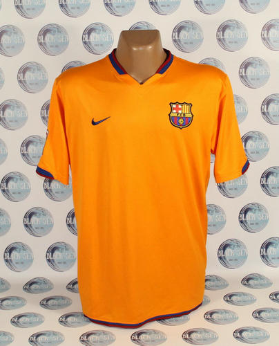 maillot de fc barcelone exterieur 2006-2007 rétro