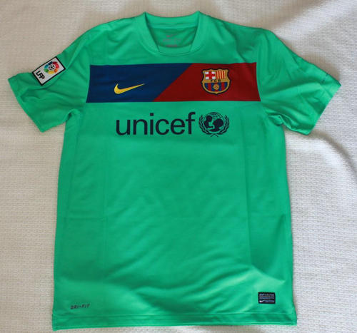 maillot de fc barcelone exterieur 2010-2011 rétro