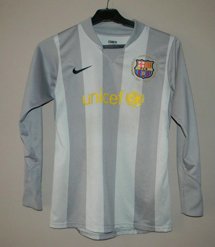 maillot de fc barcelone gardien 2007-2008 rétro