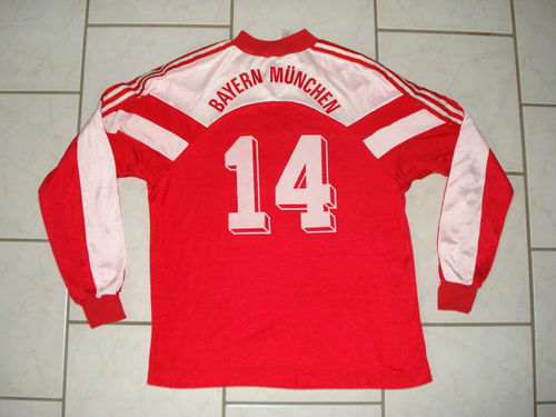 maillot de fc bayern munich domicile 1990-1991 pas cher