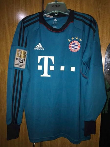 maillot de fc bayern munich gardien 2013-2014 rétro