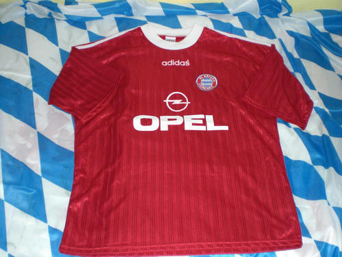 maillot de fc bayern munich réplique 1999-2000 rétro