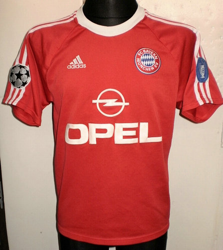 maillot de fc bayern munich réplique 2001-2002 pas cher