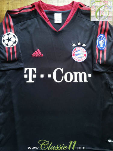maillot de fc bayern munich réplique 2003-2005 pas cher