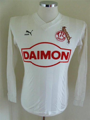 maillot de fc cologne domicile 1985-1988 pas cher