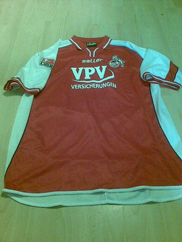 maillot de fc cologne domicile 2002-2003 rétro