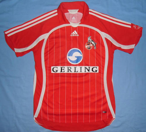 maillot de fc cologne domicile 2006-2007 rétro