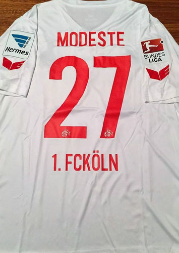 maillot de fc cologne domicile 2016-2017 rétro