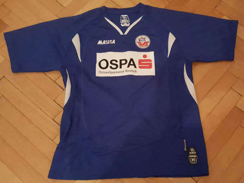 maillot de fc hansa rostock domicile 2006-2007 rétro