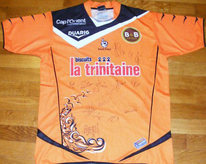 maillot de fc lorient domicile 2009-2010 pas cher