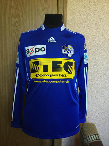 maillot de fc lucerne domicile 2010-2011 rétro