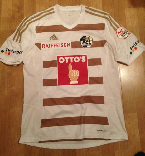 maillot de fc lucerne exterieur 2014-2015 rétro