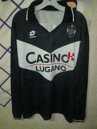 maillot de fc lugano domicile 1994-1997 rétro